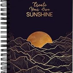 TINYCHANGE Weekly Work Planner | Undated for 12 Months | Monthly Expense & Meal Trackers | Goals Diary; To-do List; Appoinment Organizer | Hardcover A5 Size Hard Cover; Lay-Flat | Free 400 Stickers-14