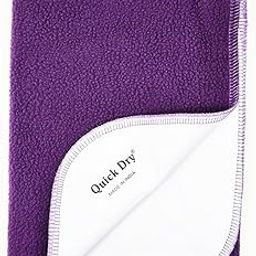 FRATELLI Quick Dry Safety Stitched Bed Protector, XL-4.5ft x 6.5ft(Plum)-image-92