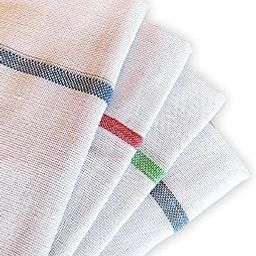 ruteen Kerala Thorthu Cotton Bath Towel Large Size | Pack of 4 | End Stitched Thorth | Traditional Cotton Towel for Bath | for Regular Use | 55'' X 26", 140CM X 65CM | Quick Dry Light Weight | White-image-30