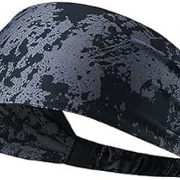KEYCRAZE (Pack of 1) Sports Headbands for Men Women, 3Pcs Athletic Head Sweatband, Non-Slip & Moisture Wicking, Elastic Yoga Headband Hairband for Working Out, Running, Crossfit, Gym, (Cobra) (Cobra)-image-54