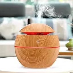 REDWIND Cool Mist Ultrasonic Air Humidifier for Room Essential Oil Diffuser for Home Décor, Office, Bedroom, and Travel Aroma Diffuser with Colourful led Night Light, Electric Air Freshener for car-image-67