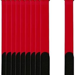 LOOM TREE 10x Fishing Rod Belts Ties Stretchy Spinning Rod Straps Holders Red | Other Fishing Equipment | Fishing Equipment | Fishing-image-8