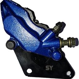Electric Scooter Right Side Front Brake Caliper Assembly, Black, Metal Construction-14