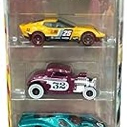 Hot Wheels Car 2025 HW Retro Racers Pack of 5 (EL Segundo Coupe, GT-Scorcher, 32 Ford, Volkswagen Kafer Racer, 1967 Ford GT40 MK.IV) Multi - Color-image-59