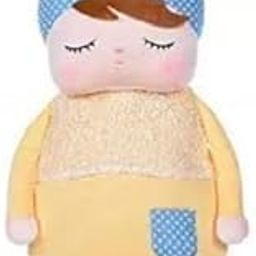 MentorKids Baby Bags Animals Cartoon Doll Toy Children Shoulder Bag for Kindergarten Angela Rabbit Girl Panda Plush Backpacks (Yellow)-image-52