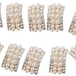 ™ 4x10 Assorted Gold Crystal Rhinestone Button Brooch Bouquet Crystal | Pins & Brooches | Fashion Jewelry-image-13