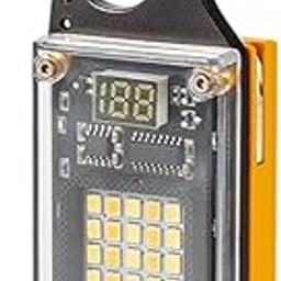 Seafront Cob Keychain Work Light, Keychain Flashlights, Multifunctional Solar Rechargeable LED Small Flashlight, 1000 Lumens, Seat Belt Cutter, Screwdriver, Yellow-8