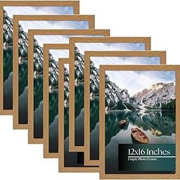 Abhikalpya Art Studio 12x16 Inch Acrylic Photo Frame – Teak Brown A3 Wall Picture Frame with Clear Acrylic Front, Horizontal & Vertical Hanging for Posters, Certificates, Art, and Photos (Pack of 8)-image-39