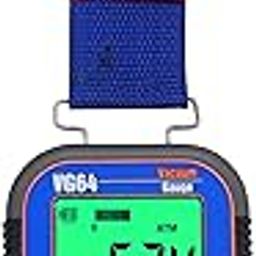 Supco VG64 Vacuum Gauge, Digital Display, 0-12000 microns Range, 10% Accuracy, 1/4" Male Flare Fitting Connection-18