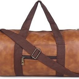 Gym Duffel Bag, Shoulder Gym Bag, Sports and Travel Bag for Multipurpose Gym, Basketball, Football, Cricket Kit, with Side & Mid Compartments for Men, Women, Boys & Girls (TAN)-image-87