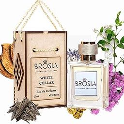 BROSIA White Collar Eau De Parfume for Men and Women | Perfectly Loved Gift & Long Lasting | | Made in Dubai | 60ml-image-92