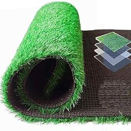 Wonderland 6.5 feet (w) x 4 Feet (L) High Density 25mm Artificial Grass Carpet Mat for Balcony, Lawn, Door-image-60