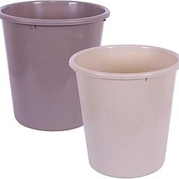 Heart Home Dustbin | Open Dustbin | Plastic Garbage Dustbin | Dustbin For Kitchen | Dustbin For Bathroom | Office Dustbin | Plain Sada Dustbin | 13 LTR | Pack of 2 | Multi-image-21