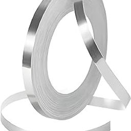 Home Tile Decoration Mildewproof Gap sealing tape 50 Meters in Length 1Cm Width - 1 Roll Per Pack Suitable for Home Floor tiles tape for wall décor, Kitchen Self-Adhesive Tape-Silver-picture-18