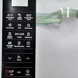MC28H5013 Microwave Oven Membrane Keypad (Black)-11