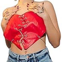 Heartbreak Leather Bustier Top-image-39