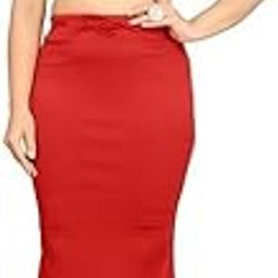 Stretchable Saree Shapewear Petticoat Fish Cut Women, Polyspandex, Shaper Petticoat with Elastic, Long Under Skirt Shape wear for Saree-image-2