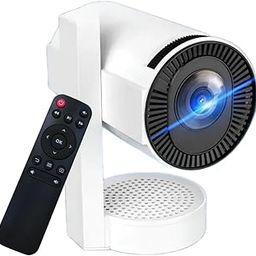 Omexcart 4K Android Dual Band WiFi6G (400 ANSI) Netflix Prime YouTube Auto Keystone (6000 lm / 1 Speaker/Wireless/Remote Controller) Portable Projector-image-6