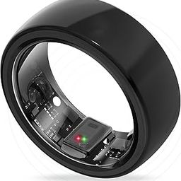 aaboRing, Health & Fitness Tracker Smart Ring, Advance Sleep Monitoring, Stress & Activity Tracking, Titanium, IP68 Waterproof (US Size No 10, Wireless - Deep Black)-21