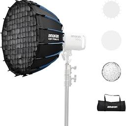 amaran Light Dome 60 Softbox,One-snap Quick-Release Bowens Mount Foldable Soft Light Modifier Lighting Studio Control Modifiers Softbox for amaran 60/100/200/300c/150c (Light Dome 60)-image-13