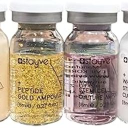 Original Stayve BB Glow & Skincare Ampoule Set – Medium, Peptide, Whitening, Aqua – 4pcs x 8ml-image-92