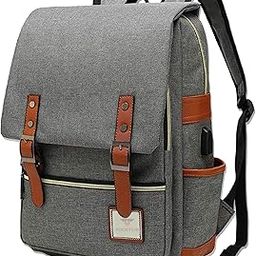 Travel Laptop Bag, Slim Durable Laptops Backpack with USB Charging Port, College School Backpacks Gifts for Men Women-picture-29