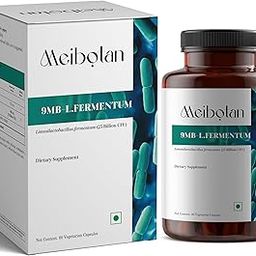 Meibotan Limosilactobacillus fermentum 25 Billion Support Digestion & Gut Health | For Both Men & Women- 60 Veg Capsules-image-83