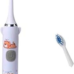 OBABY Infant and Toddler Electric Toothbrush for Ages 2+ Years Battery Powered Electric Toothbrush-image-91