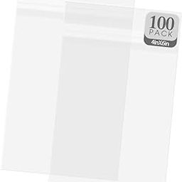 Golden State Art, 100 Pack Clear Bags for Mats, Pictures, Acid-Free, 4-3/4" x 6-1/2"-image-64