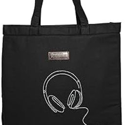 BHASTRA Headphone Tiffin Bags (Black) - Sleek Lunch Carrier for School & Work | Lightweight and Easy to Clean | Durable and Easy-to-Carry Lunch Box Bag-image-16
