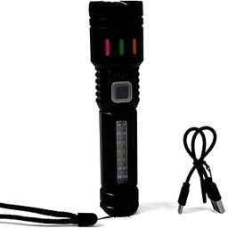 Rilenora Powerful LED Torch Flashlight - High Lumens, Fast Charging & Zoomable (1 Pc)-41