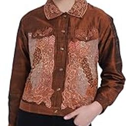 Full Sleeve Embroidered Women Jacket-image-94