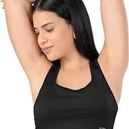 lovable sport Lovable Women's Polyester Spandex Seamless Full Coverage Padded Wirefree Sports Bra-Mantra XC-picture-12