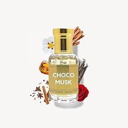 Ali Perfumes Choco Musk Attar for Men and Women | Milk Chocolate, Vanilla, Amber, & Musk | Premium and Long-Lasting | Non-Alcoholic Roll-On Attar | 6ML and 12ML pack (12ML)-image-17