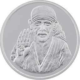 999 Purity Load Sai Baba Silver coin 20 Gram-image-76