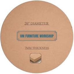 Round MDF Board, 26 inch Diameter, 7mm Thickness-image-50