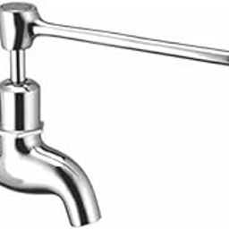 Gaffni Elbow Action Surgical Bib Cock, Hospital Grade Long Handle, Wall Mounted, Chrome-image-53