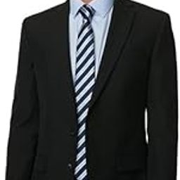 Men's A-Line Coat Slim Jacket-image-13
