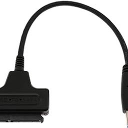 Meri Shopp USB 3.0 Male to SATA 7+15 Pin Adapter Cable for 2.5 inch HDD Hard Disk Drive-6