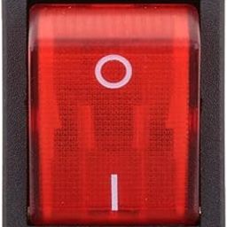 CALANDIS® Waterproof Car Boat 4 Pin DPST Red LED Lighted Rocker Switch On/Off Switch-15