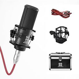 Xtreme Acoustics C-01 (Black) Professional Studio Condenser Microphone with Flight Case, Shock Mount and 2m XLR Cable (FREE ONLINE LEARNING COURSE INCL.)-15
