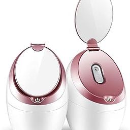 AJIGNA MART Nano Ionic Facial Steamer & Vaporizer for Face, Cold & Cough Relief – Personal Sauna, UV Steam Sterilization, Blackhead Remover, Aroma Diffuser, Home Spa Inhaler for Skin & Pore Care for Women, Men-image-29