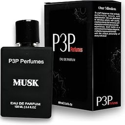 P3P Perfumes Musk Eau de Parfum for Men and Women | Musk & Floral Fragrance with Long-Lasting Aroma Scent Gift for Any Occasion- 100ml-picture-54