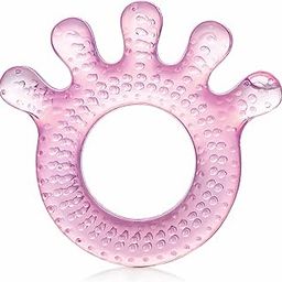 BeeBaby Teethers for 6 to 12 Months BPA Free. Cooling Water Filled Baby Teether, Soft Teething Toy for Babies with Carry Case, Soothes Gums and Easy to Grip. 100% BPA, PVC Free. (Fingers - Pink, pack of 1)-21