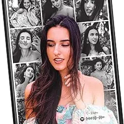Giftlii Custom Spotify Code Photo Frame for Her | Personalized Collage Gift with Song & Name | Birthday, Anniversary, Romantic Gift for Girlfriend, Wife, Women-image-27