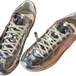 Soft Sole Color-Matching Training Shoes for Women | Lightweight Versatile Everyday Footwear | Silver-35-66