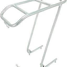 UJEAVETTE® Bicycle Front Rack Luggage Touring Carrier Racks Pannier Carrier Front Shelf Silver-image-39