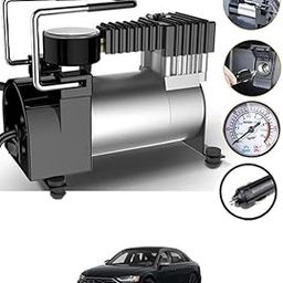 12V/150Psi Tyre Air Pump with 3 Nozzel for S80 Volvo 2014-image-37