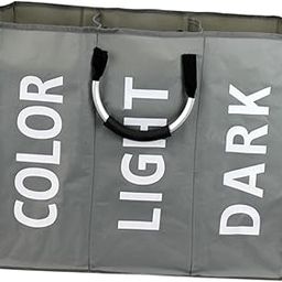 SECRET DESIRE Creations Laundry Hamper Folding Laundry Bag for Laundry Room College Dorm Living Room Dark Gray|Home Decor|Figurines-21
