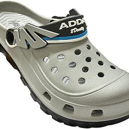 Jump 22 || Durable, Lightweight & Super Soft|| Outdoor Slip-On Footwear || Comfortable || Stylish & Anti-Skid || Clogs for Men [ Grey UK 10 ]-image-3
